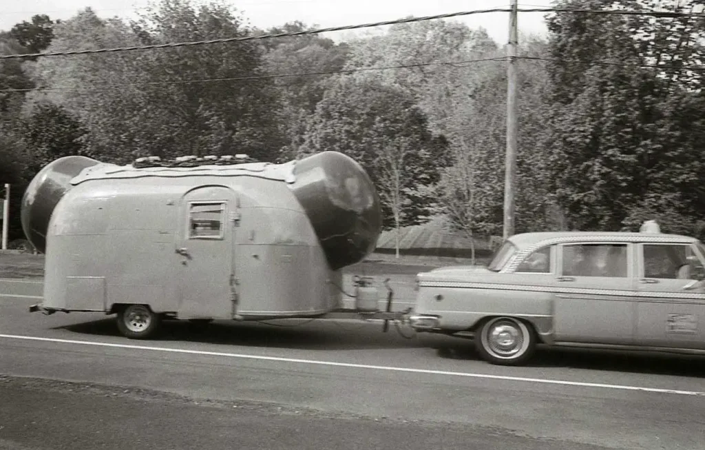Car and Top Dog Trailer