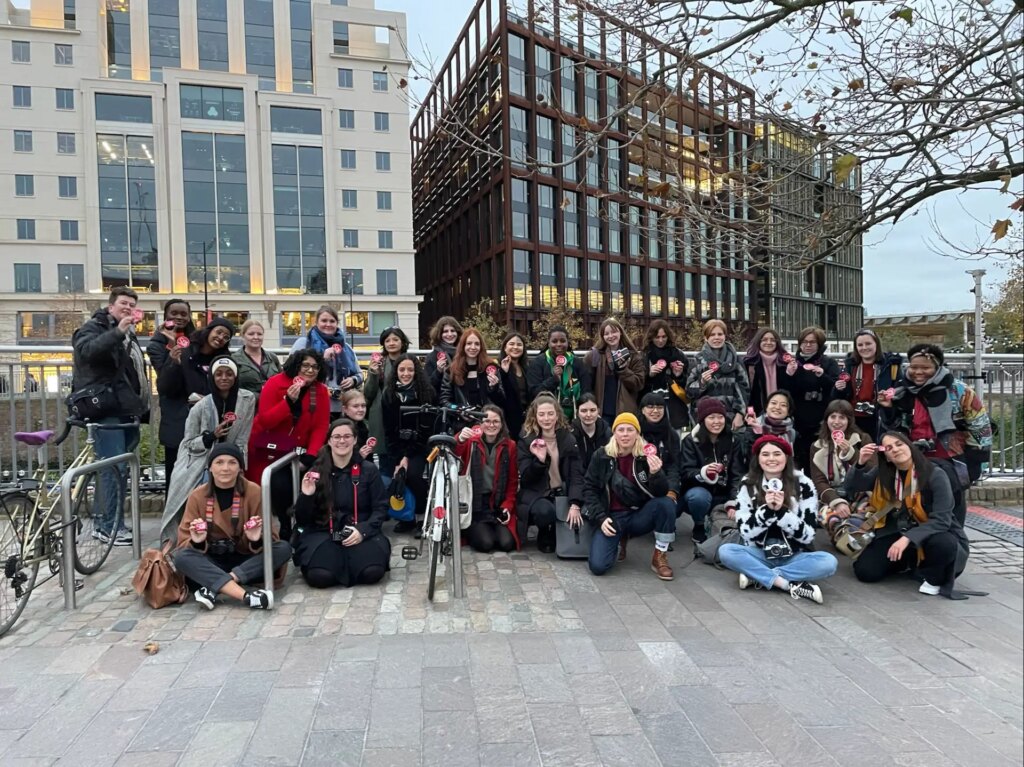 Group photo from the SheHeartsFim London Photowalk with Cinestill