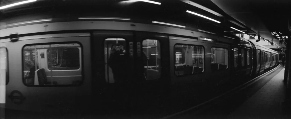 Baker Street Arriving Train