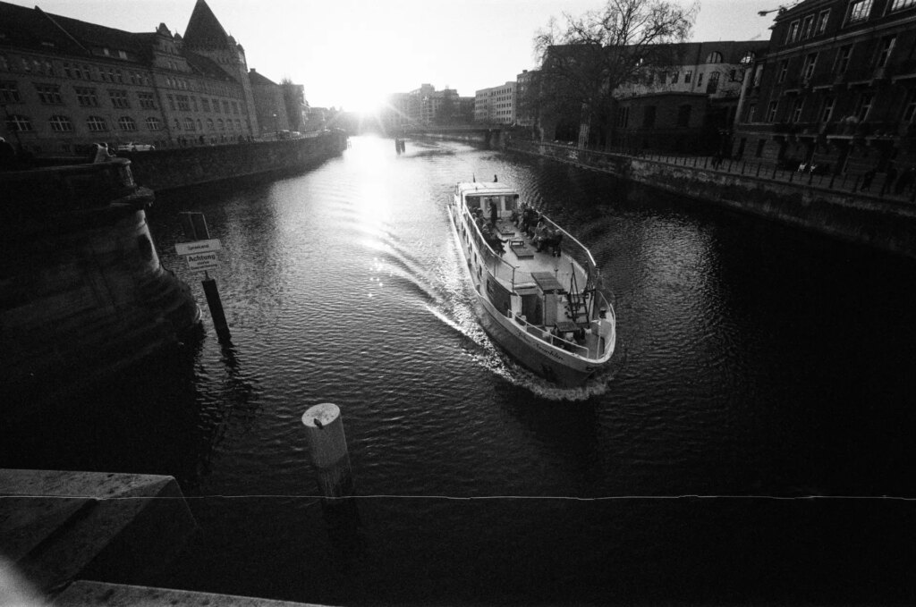 Sunset over the Spree