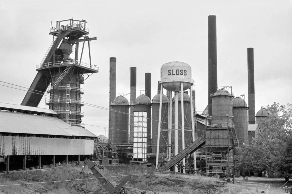 Sloss Furnace in downtown Birmingham