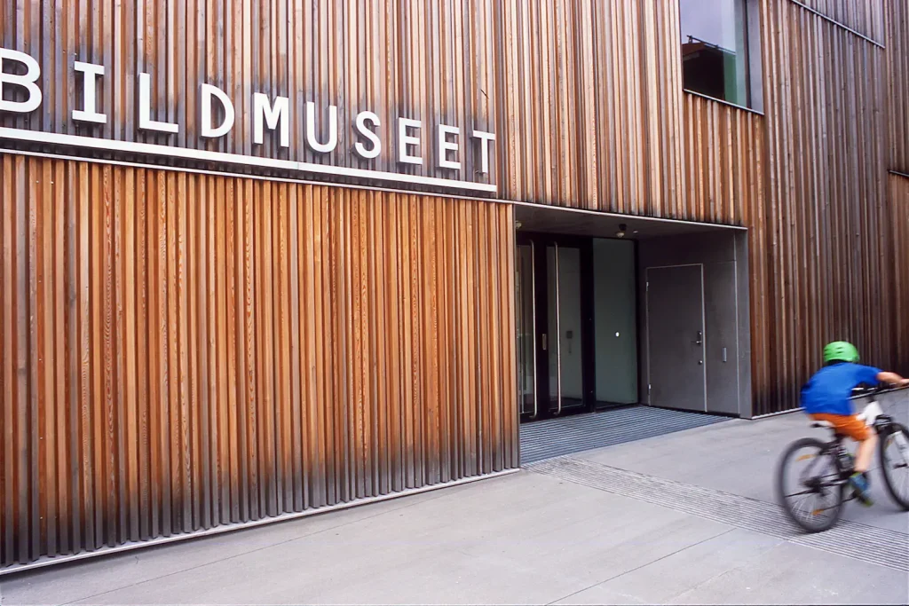 Image of the Bildmuseet museum in Umeå.