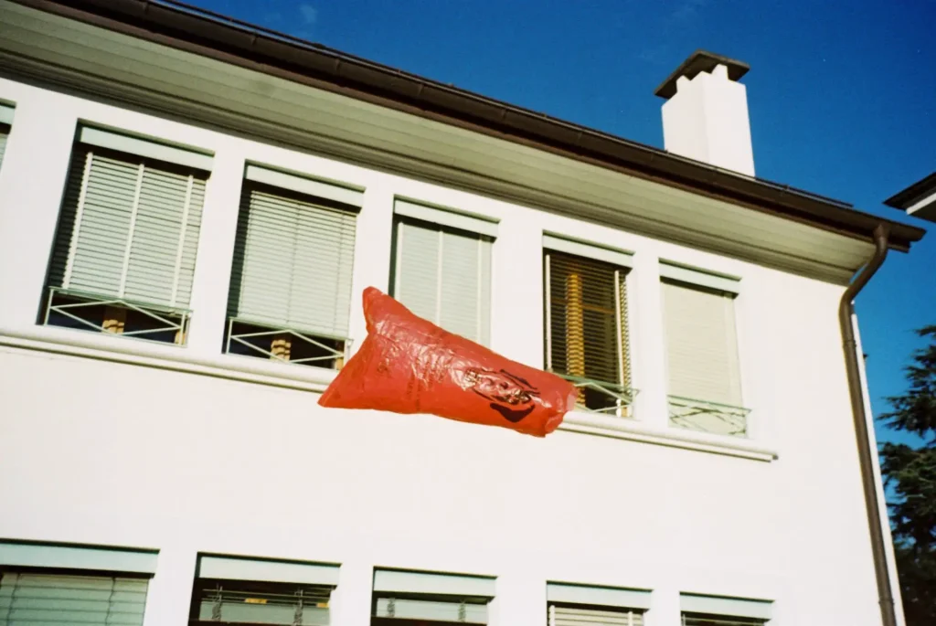 flying plastic bag 