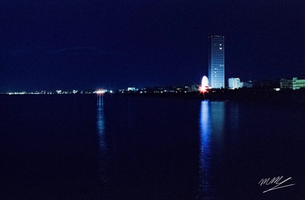 Cesenatico’s Skyscraper and shore