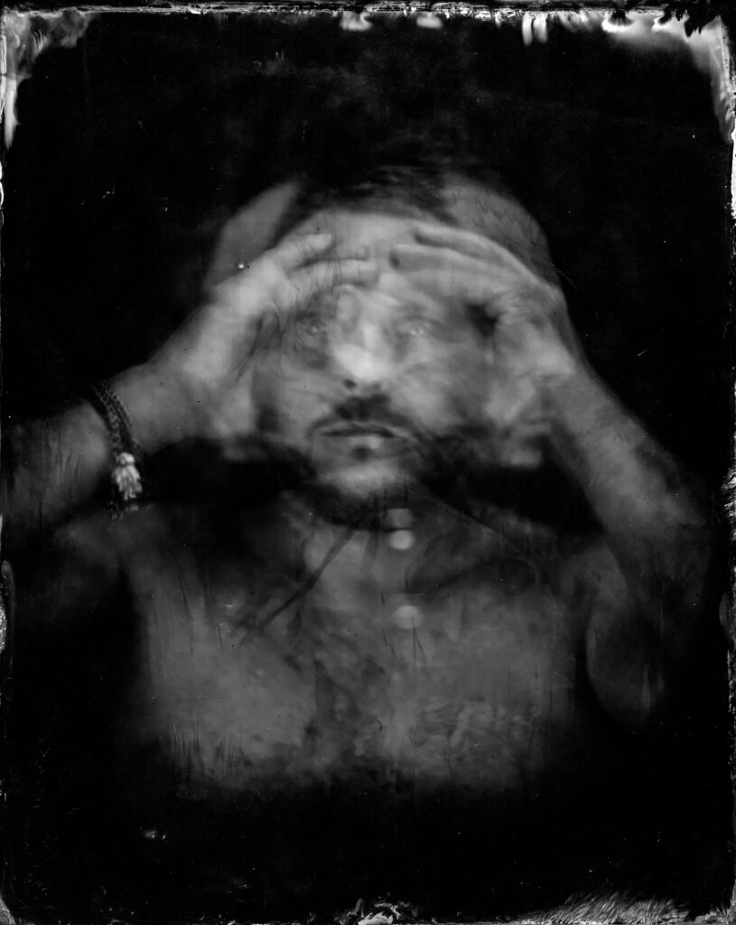 Simon Riddell - Many Minds wet plate collodion image