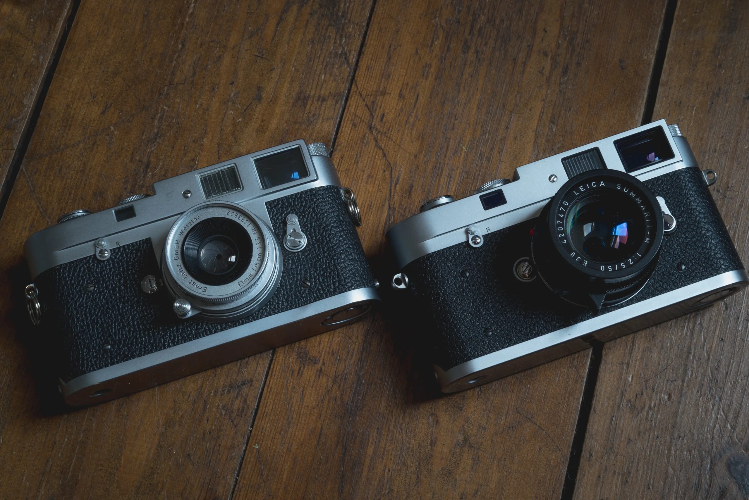 Leica M2 and M-A