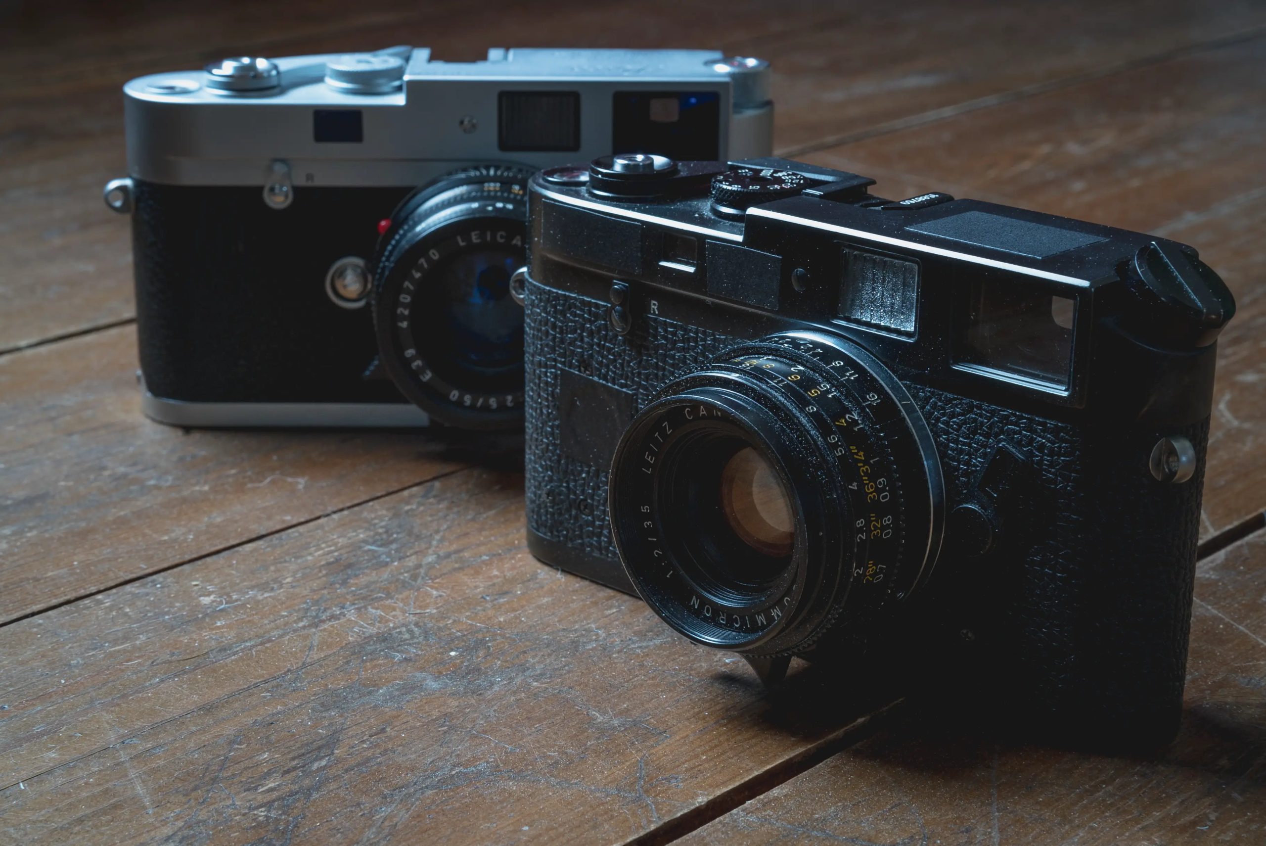 The Leica M-A and M4-P