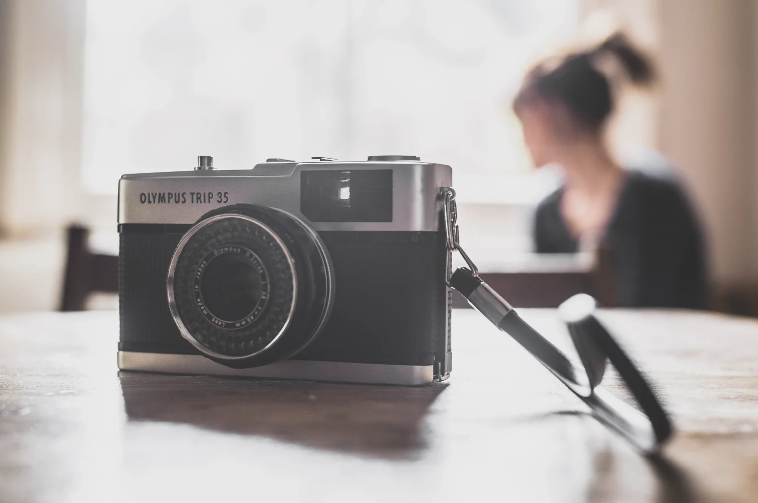 A cult classic point and shoot Olympus Trip 35 35mmc