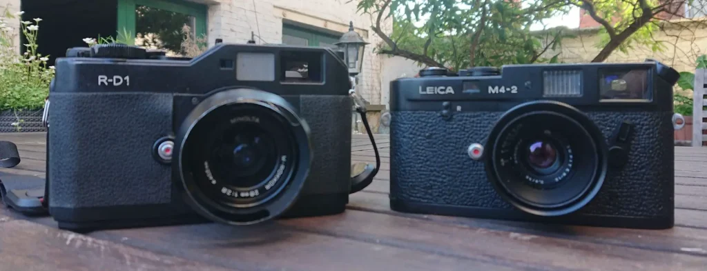 Epson R-D1 and Leica M4-2