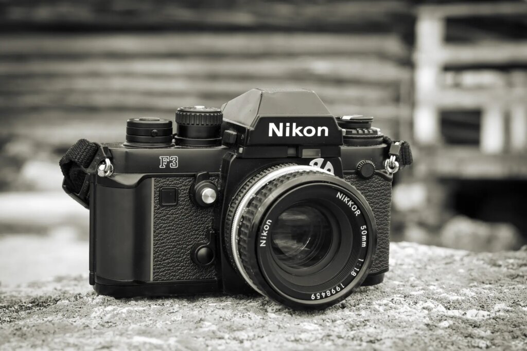A picture of the camera Nikon F3P