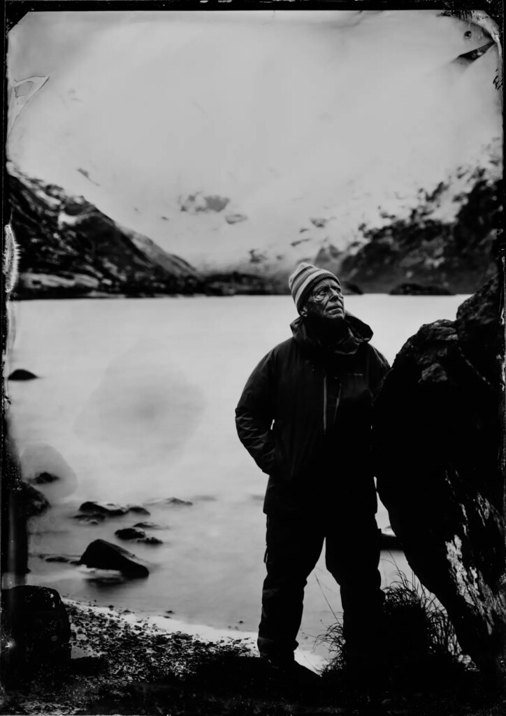 David 'Heavy' Whalley wet plate portrait