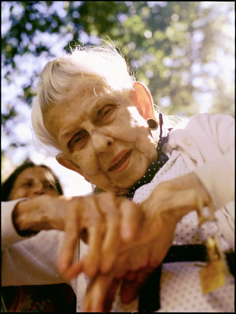 portrait of elder woman