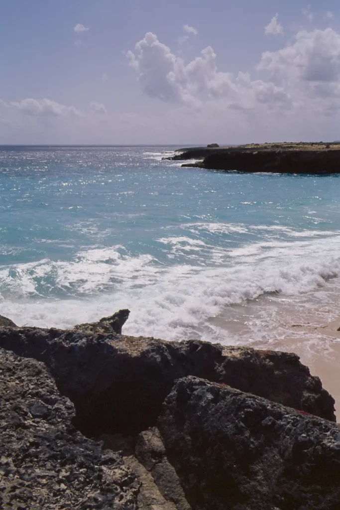 Photo taken with Leica M2 on Ektachrome 100 in Bonaire Washington Slagbaai National Park