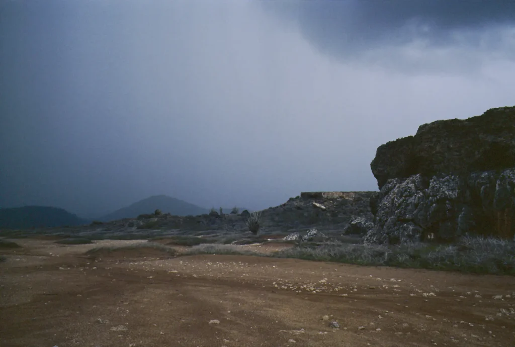 Photo taken with Leica M2 on Ektachrome 100 in Bonaire Washington Slagbaai National Park