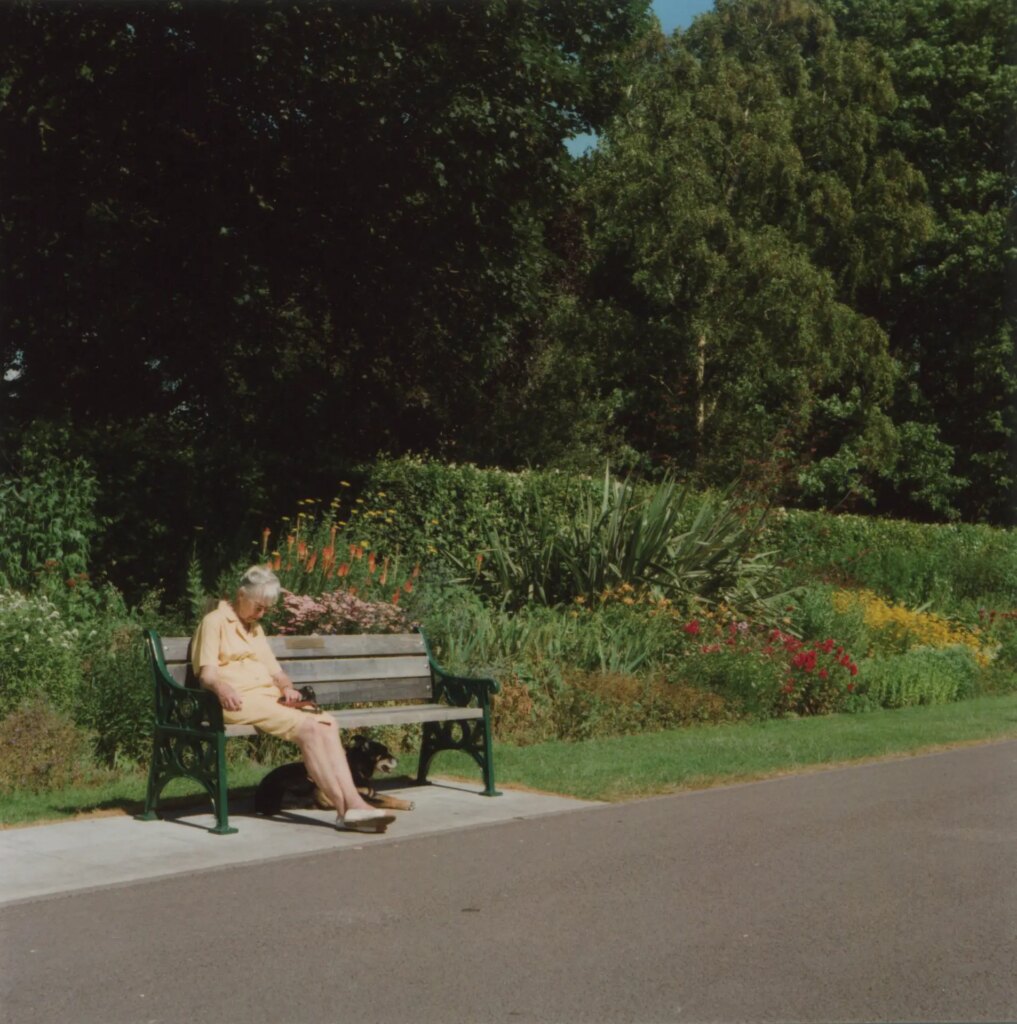 person sitting on bench - project image by ed worthington