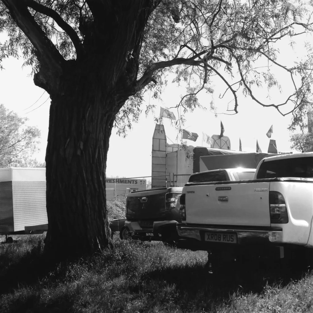 Fairground Truck and Tree