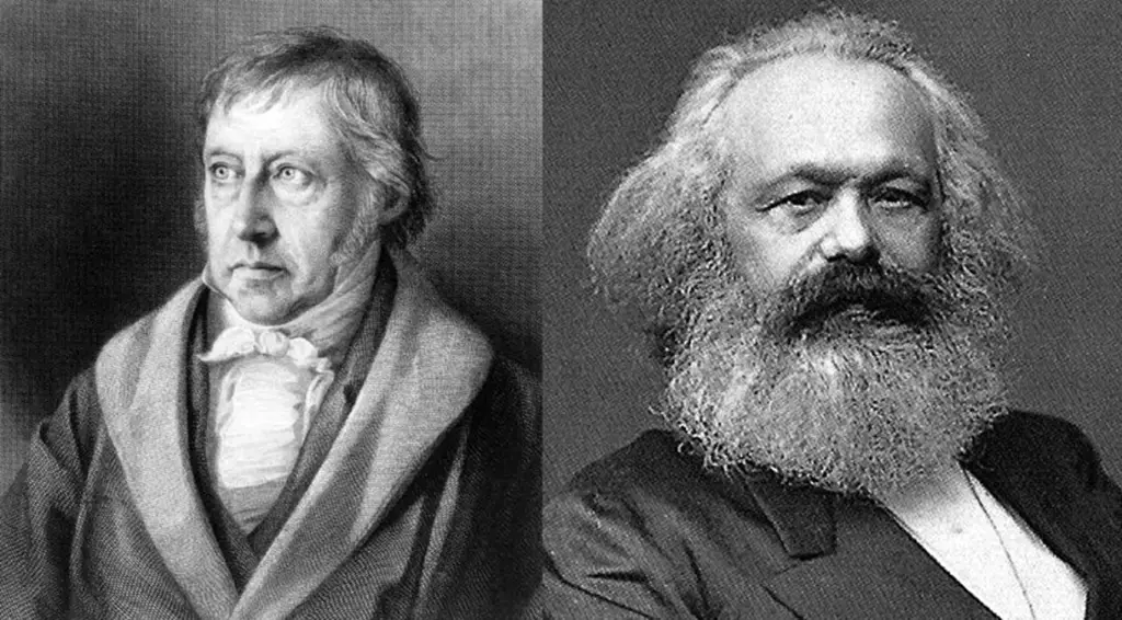 Image of Hegel and Marx