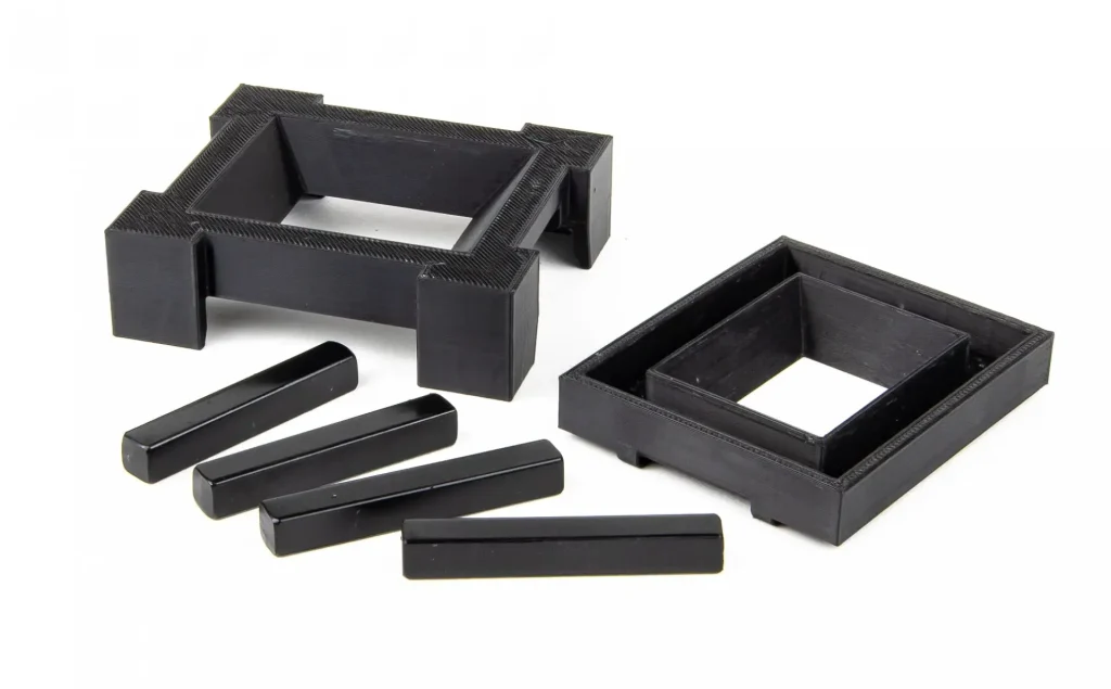 Disassembled film holder