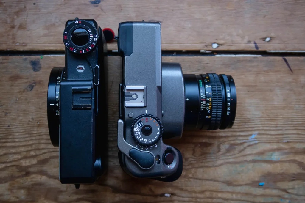 The Makina 67 vs the Mamiya 67 - Size