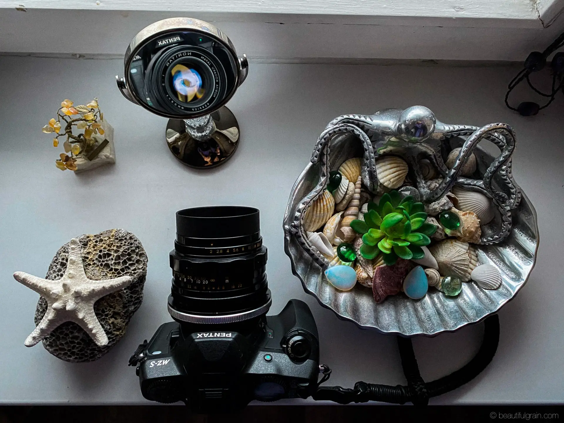 That time I shot a Noritar 80mm f/2 medium format lens on a Pentax That time I shot a Noritar 80mm f/2 medium format lens on a Pentax