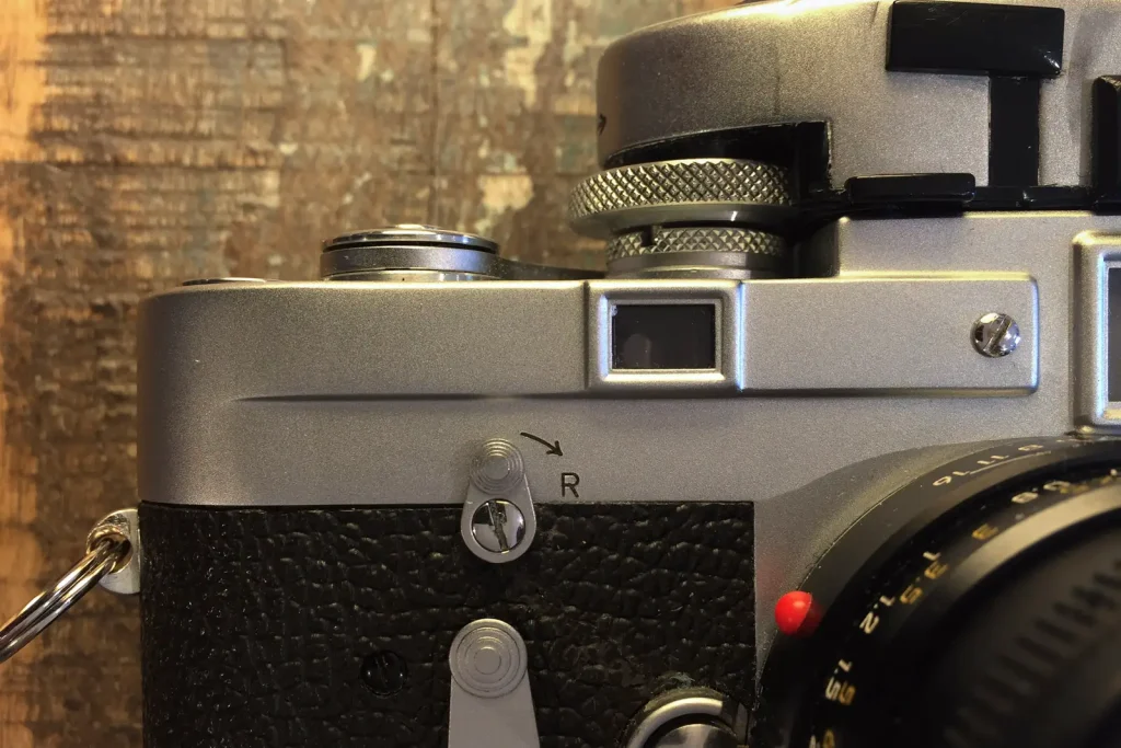 Leica M3 rangefinder window