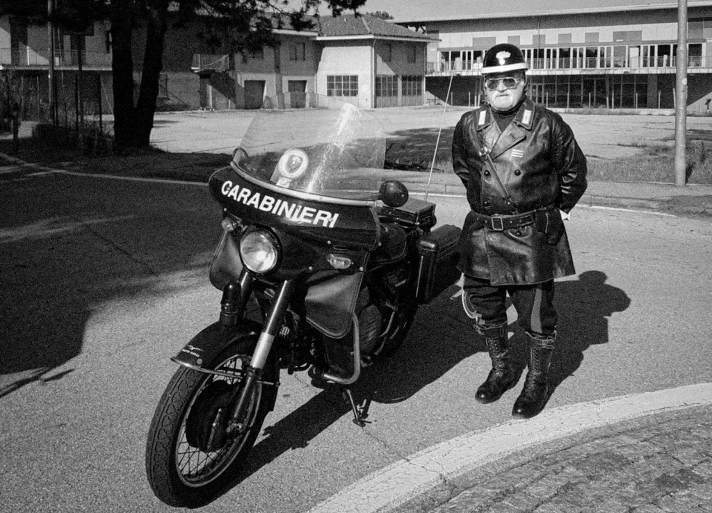 Italian policeman, from my Bicycle Diaries – Samsung S5 mini