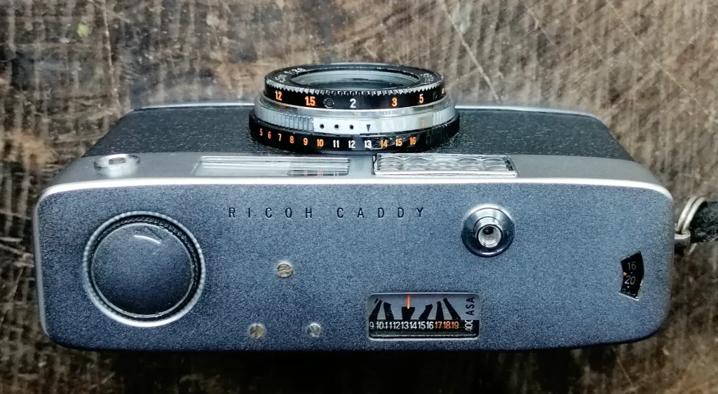 Ricoh Caddy lens barrel