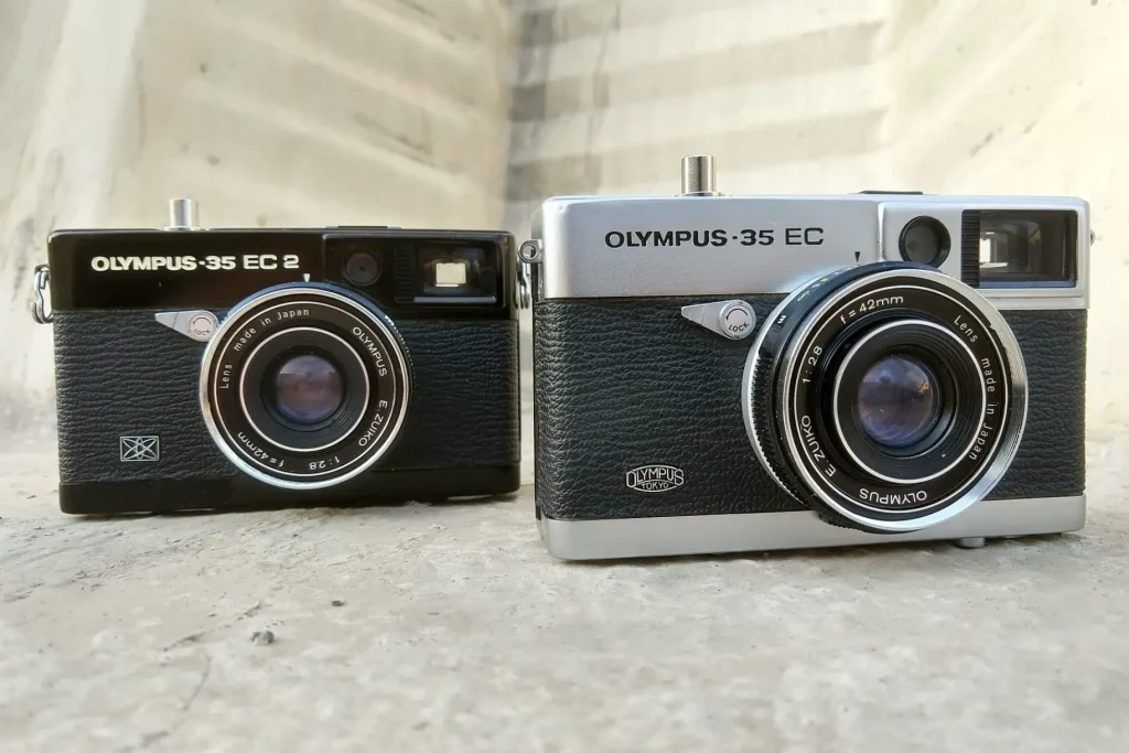 Olympus 35 EC and  EC2