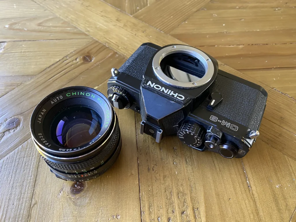 Chinon 55mm f/1.4 m42 repair