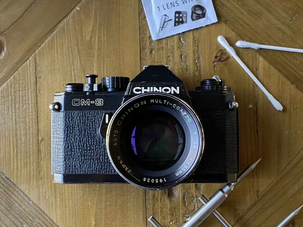 Chinon 55mm f/1.4 m42