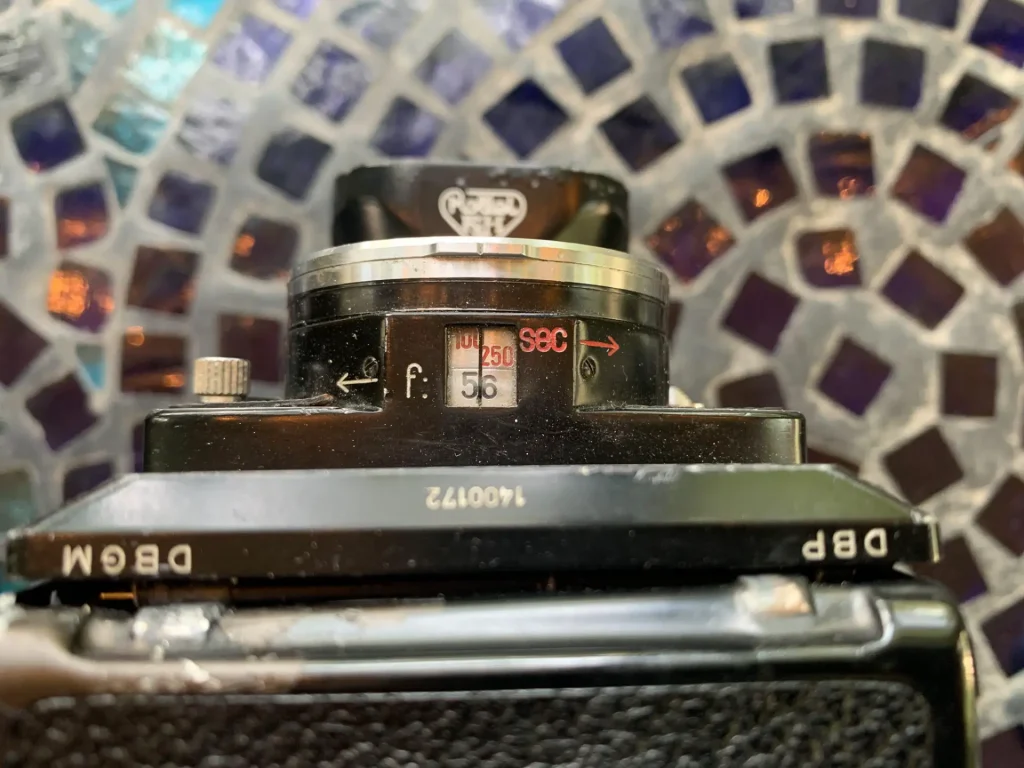 Rolleiflex 2.8C Dials