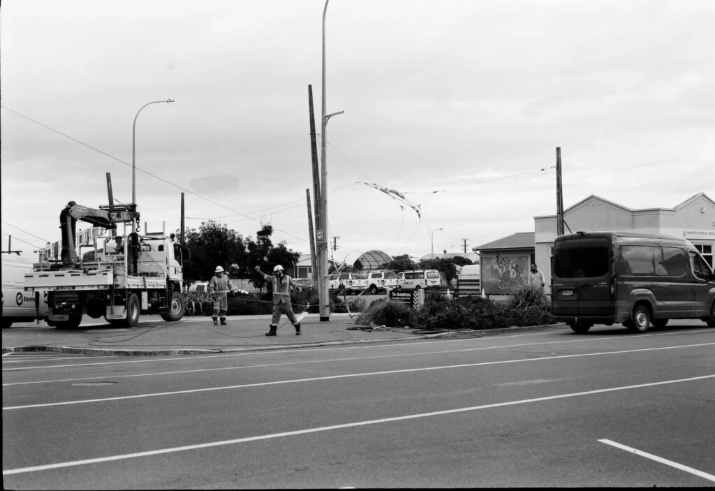 Foxton Tramlines Being Removed