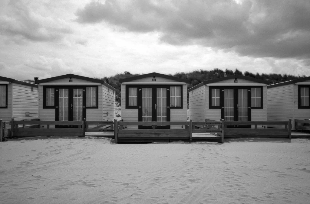 Beach houses In Hoek van Holland, Rotterdam