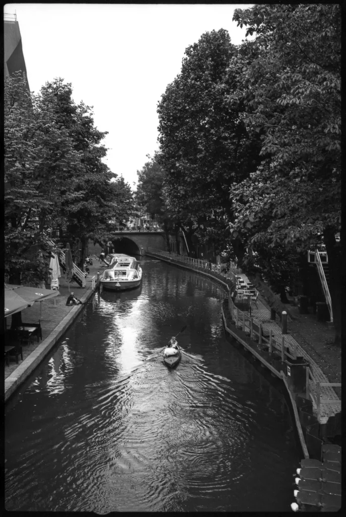 A canal in Utrecht