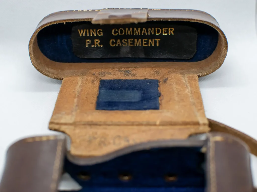 Leather case belonging to a Kodak Retina 118