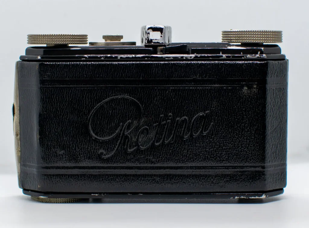 The back of a Kodak Retina 118