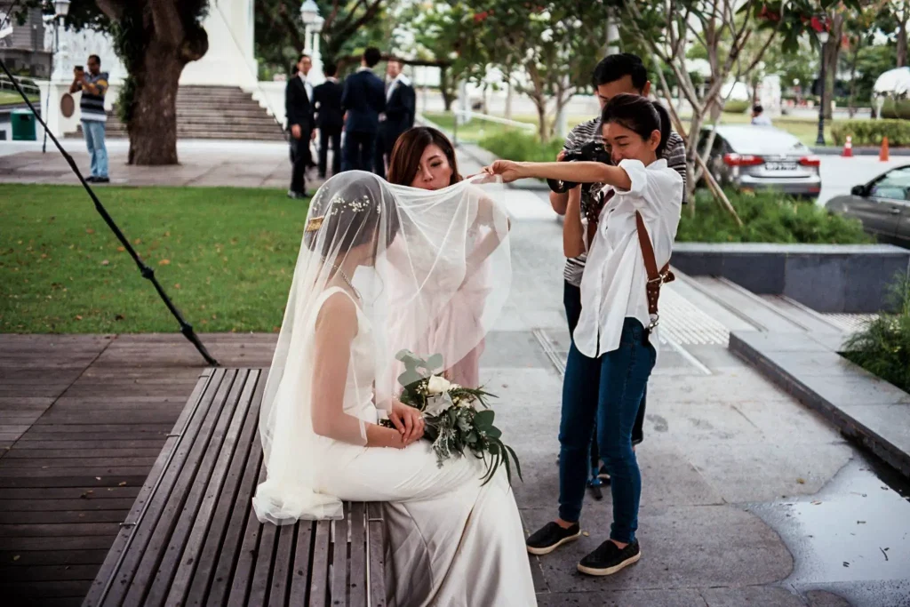 Wedding photo with Konica Hexar AF