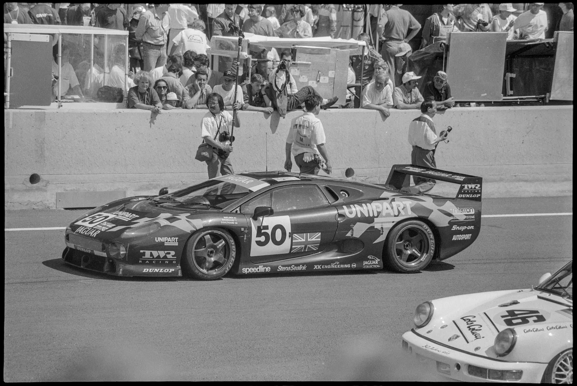 Start line at Le Mans 1993