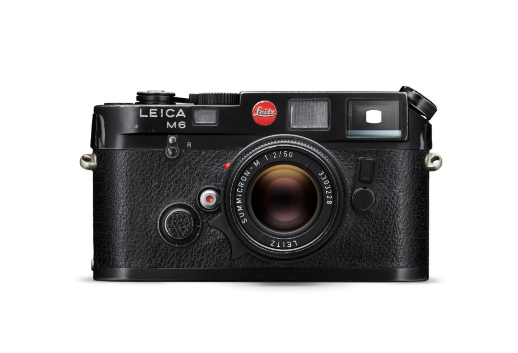 Leica M6 product image on white background