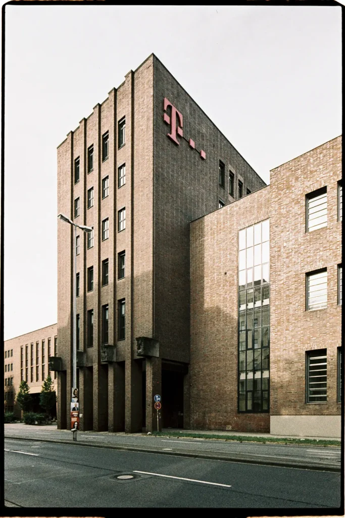 Huge brick building of HANOMAG in Hannover, Germany