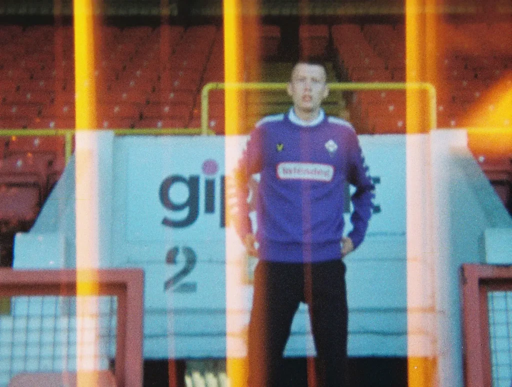 Lad in Leyton FC Stadium