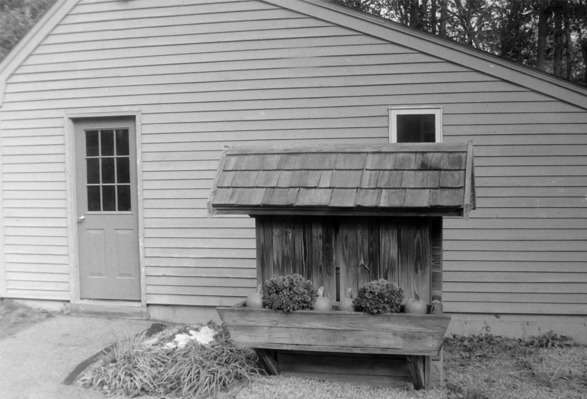 Yashica Lynx-14 photo of condo garage