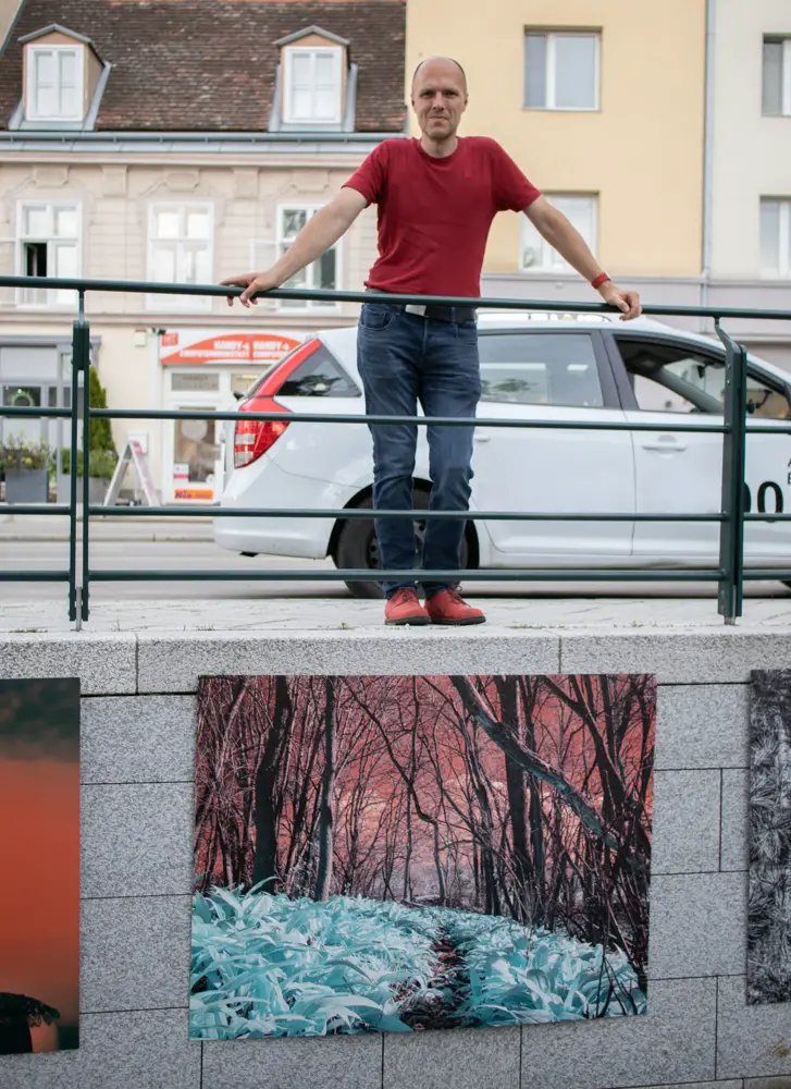 Infrared exhibition at the La Gacilly Baden (Austria)