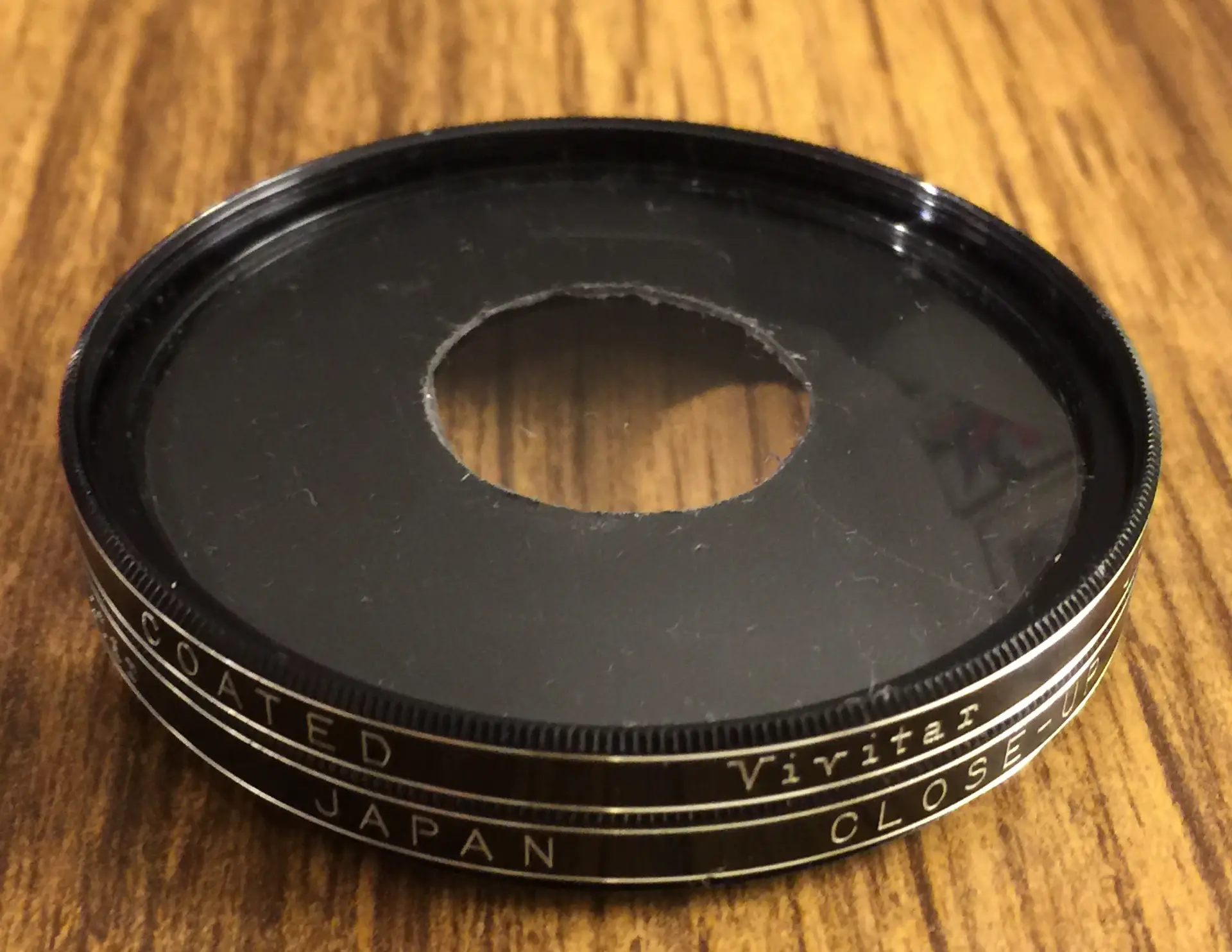 Lens with Waterstop disk inside