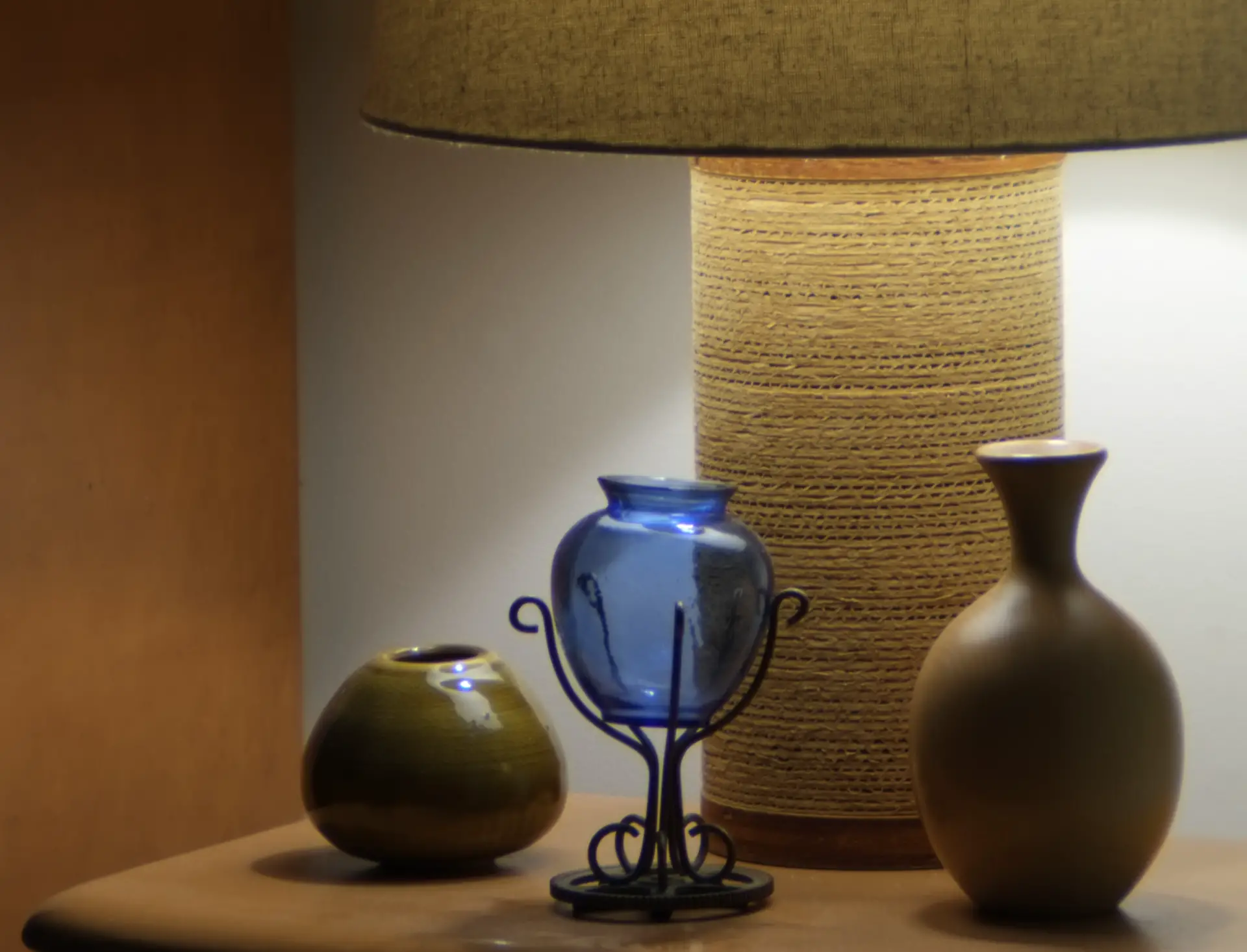 Lamp and objects