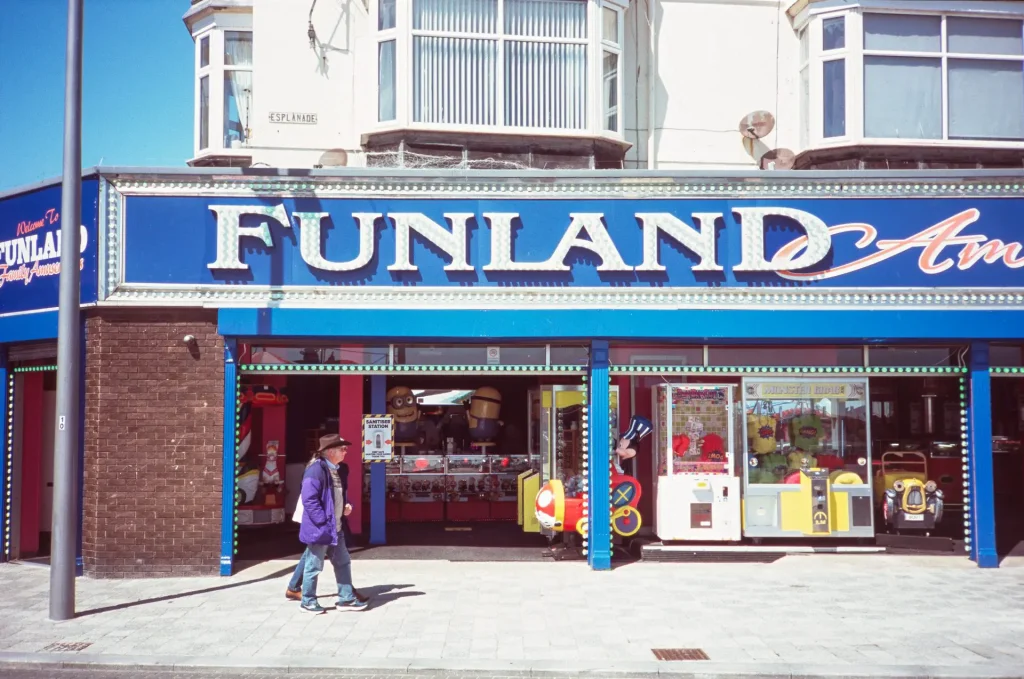 Funland seaside arcade