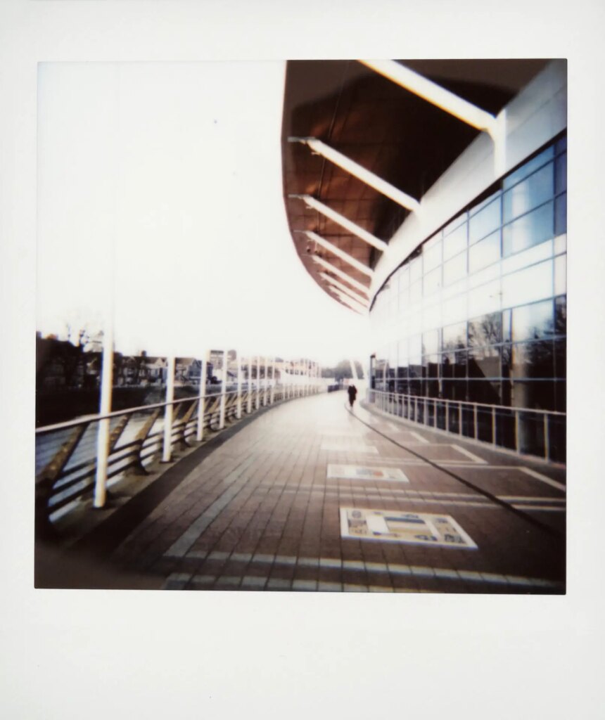 principality stadium on instax square film