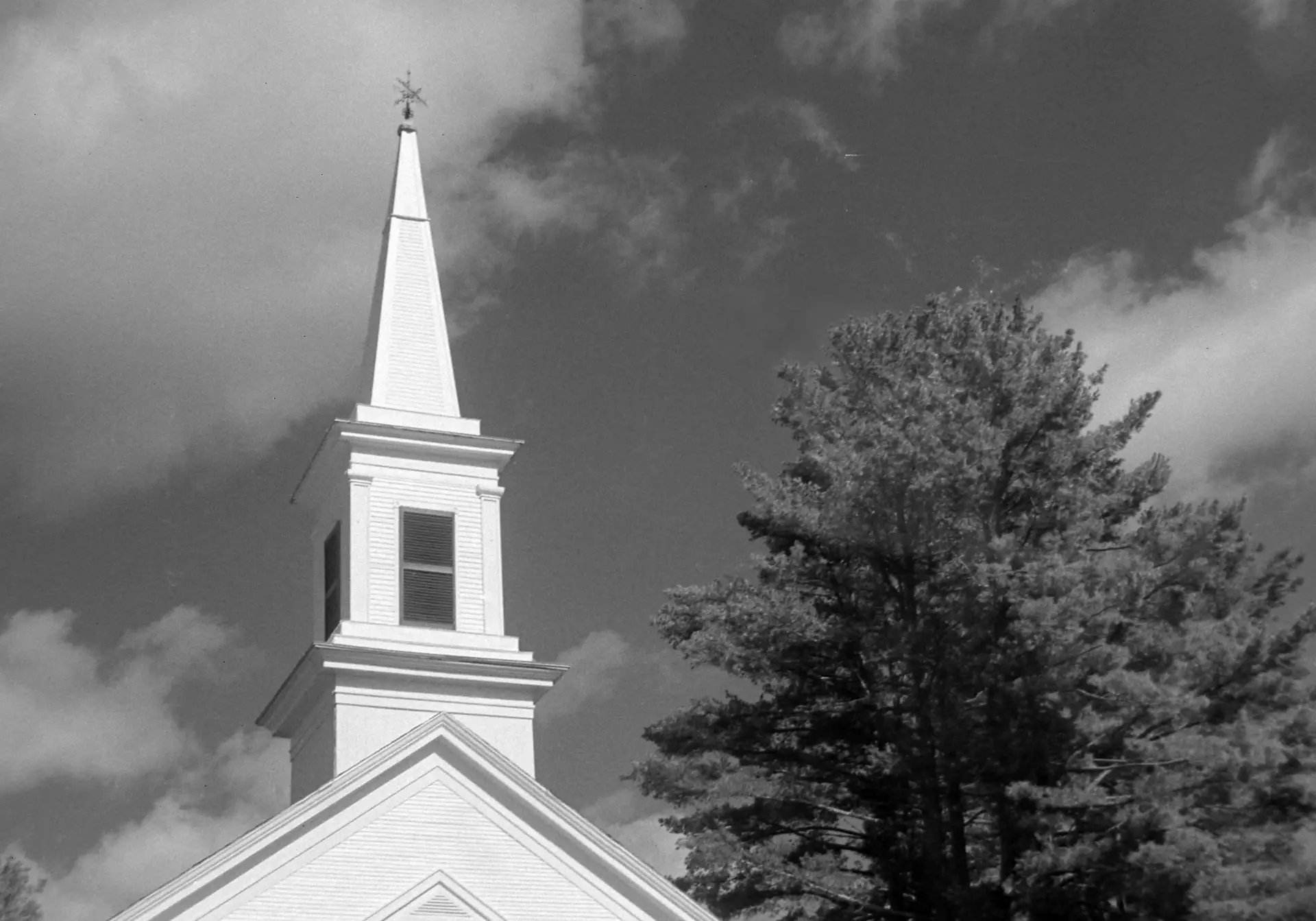 A typical New England church