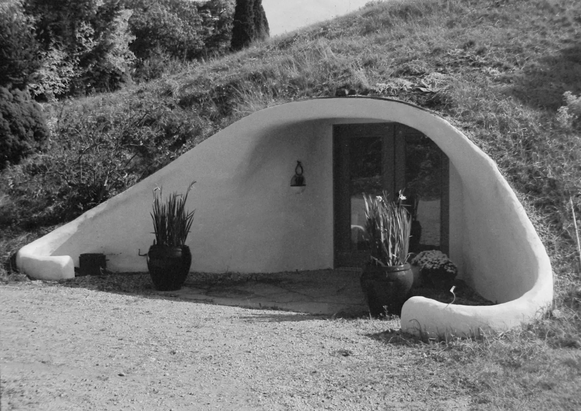 Artist's house front entrance