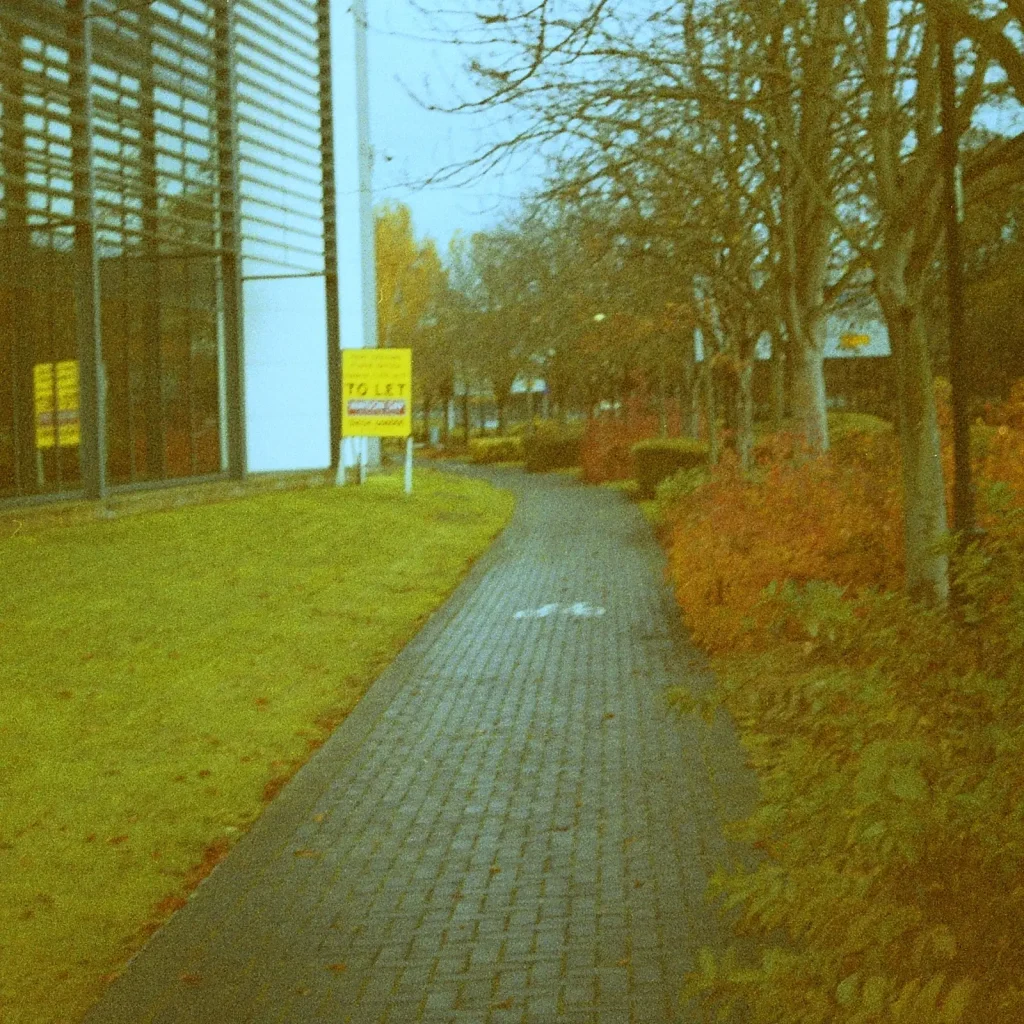 footpath between offices